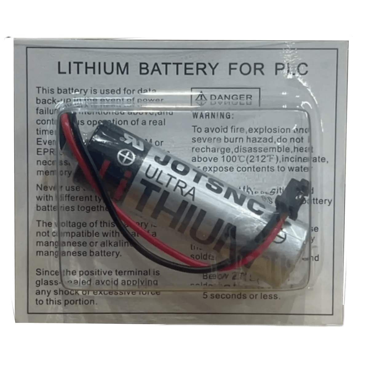 Pile lithium 3.6V ER6V/2P