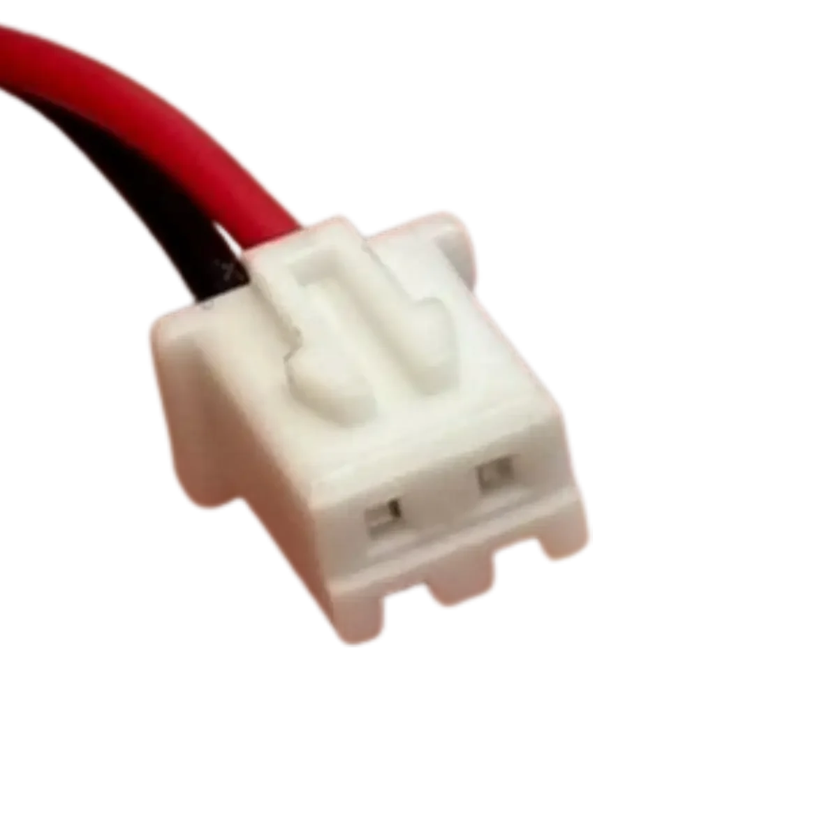 Fils rouge positif et noir négatif batterie 18650 avec connecteur JST