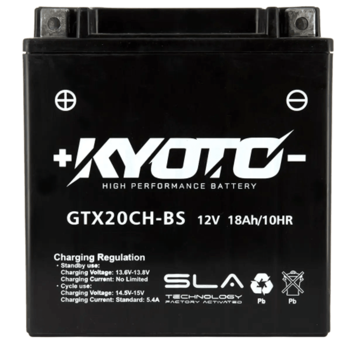 Kyoto - Batterie 12v GTX20CH-BS - SLA AGM Accessoires Energie