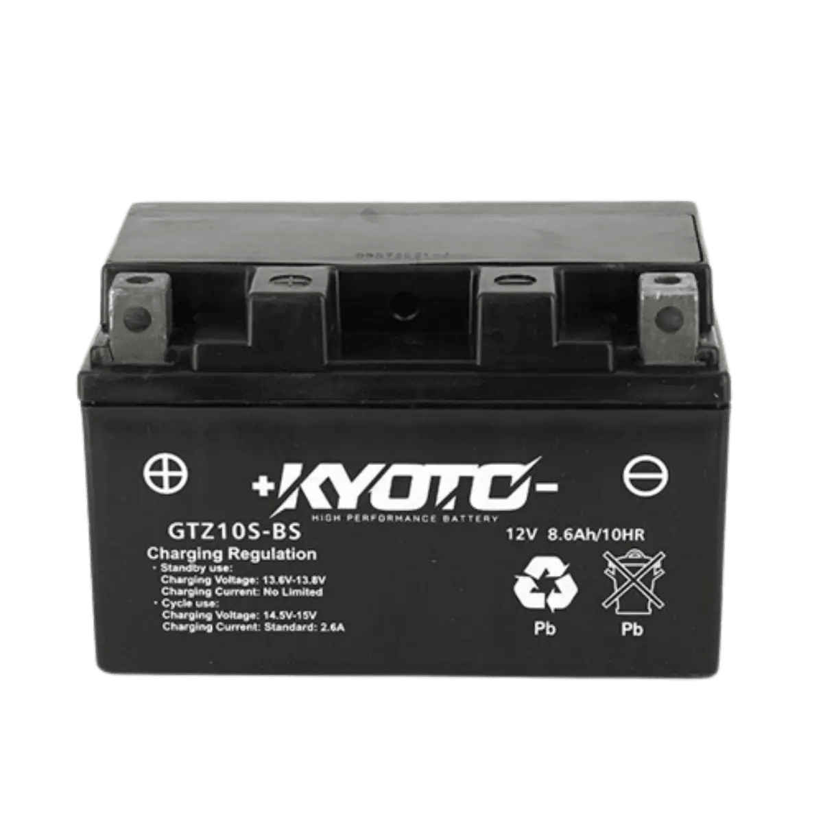 Kyoto - Batterie 12V GTZ10S-BS SLA-AGM - Sans Entretien - Prête à l'Emploi