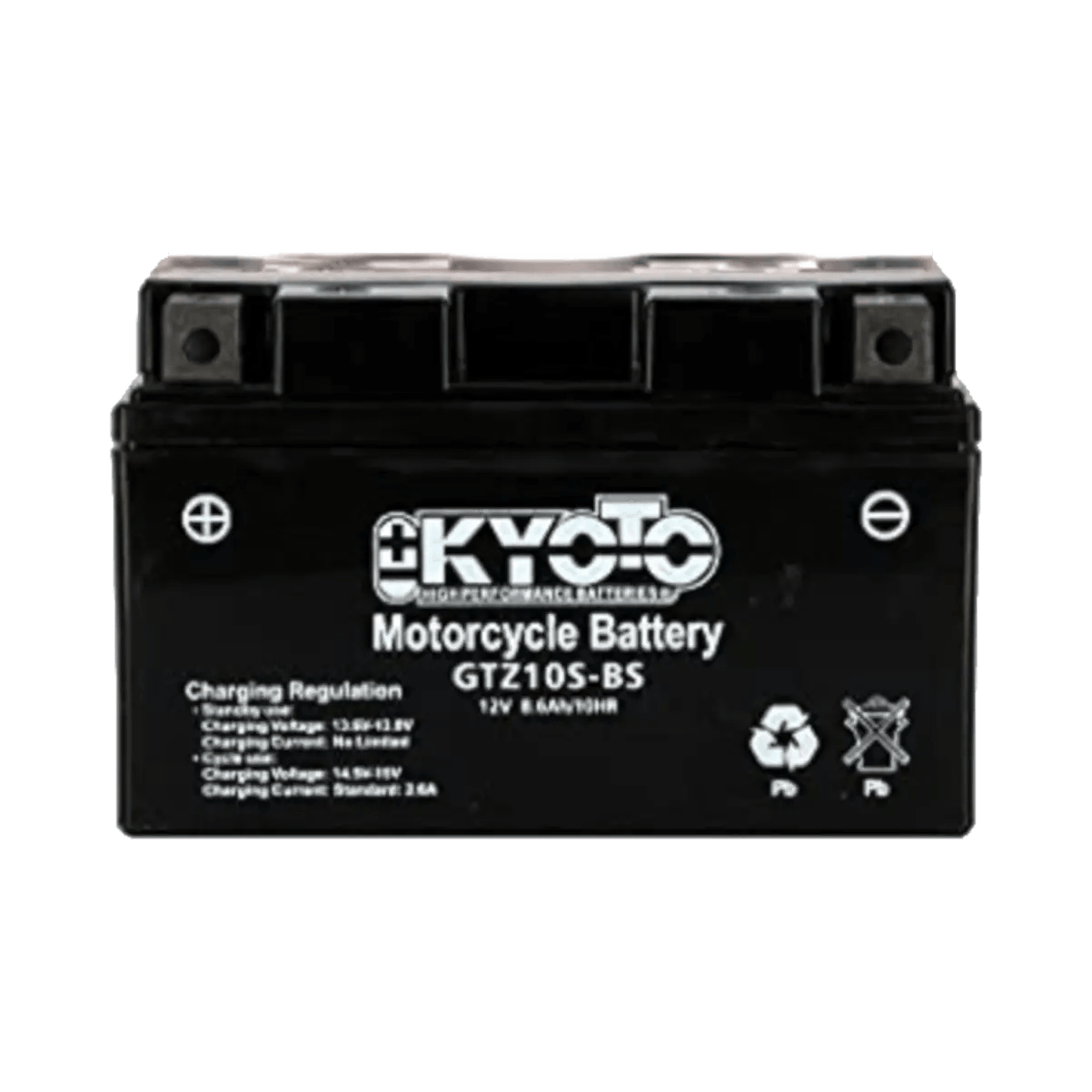Kyoto - Batterie 12V GTZ10S-BS SLA-AGM - Sans Entretien - Prête à l'Emploi