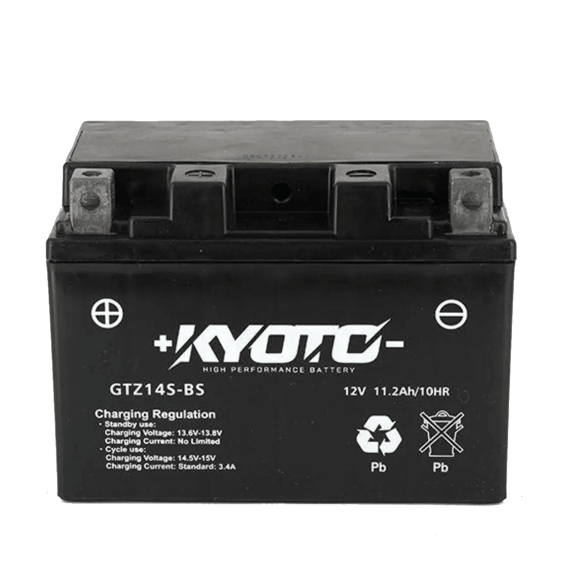 Kyoto - Batterie 12v GTZ14S-BS SLA-AGM - Sans Entretien - Prête à l'Emploi