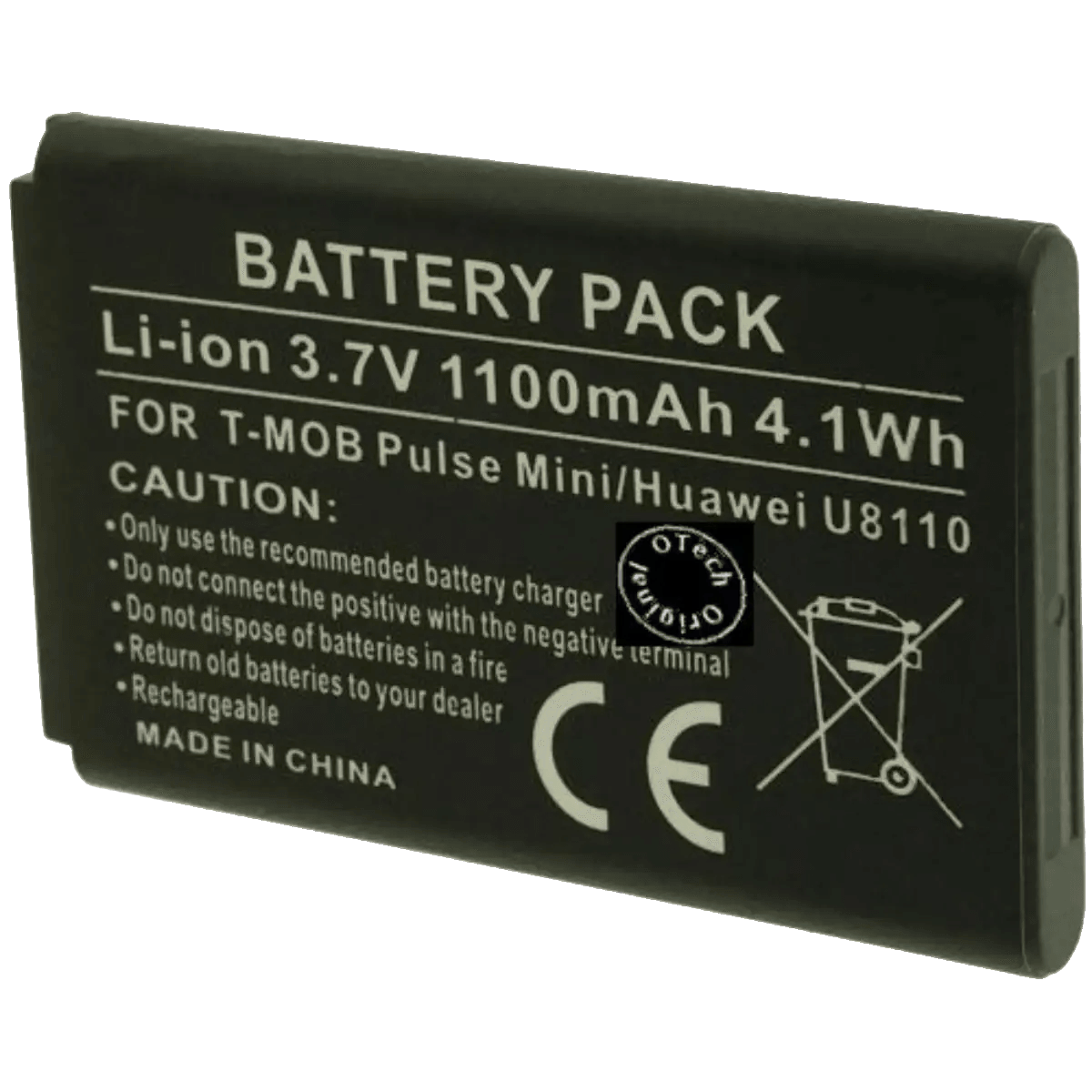 Batterie pour téléphone Huawei EX300, T550, T552, U81, C8000, CE5220