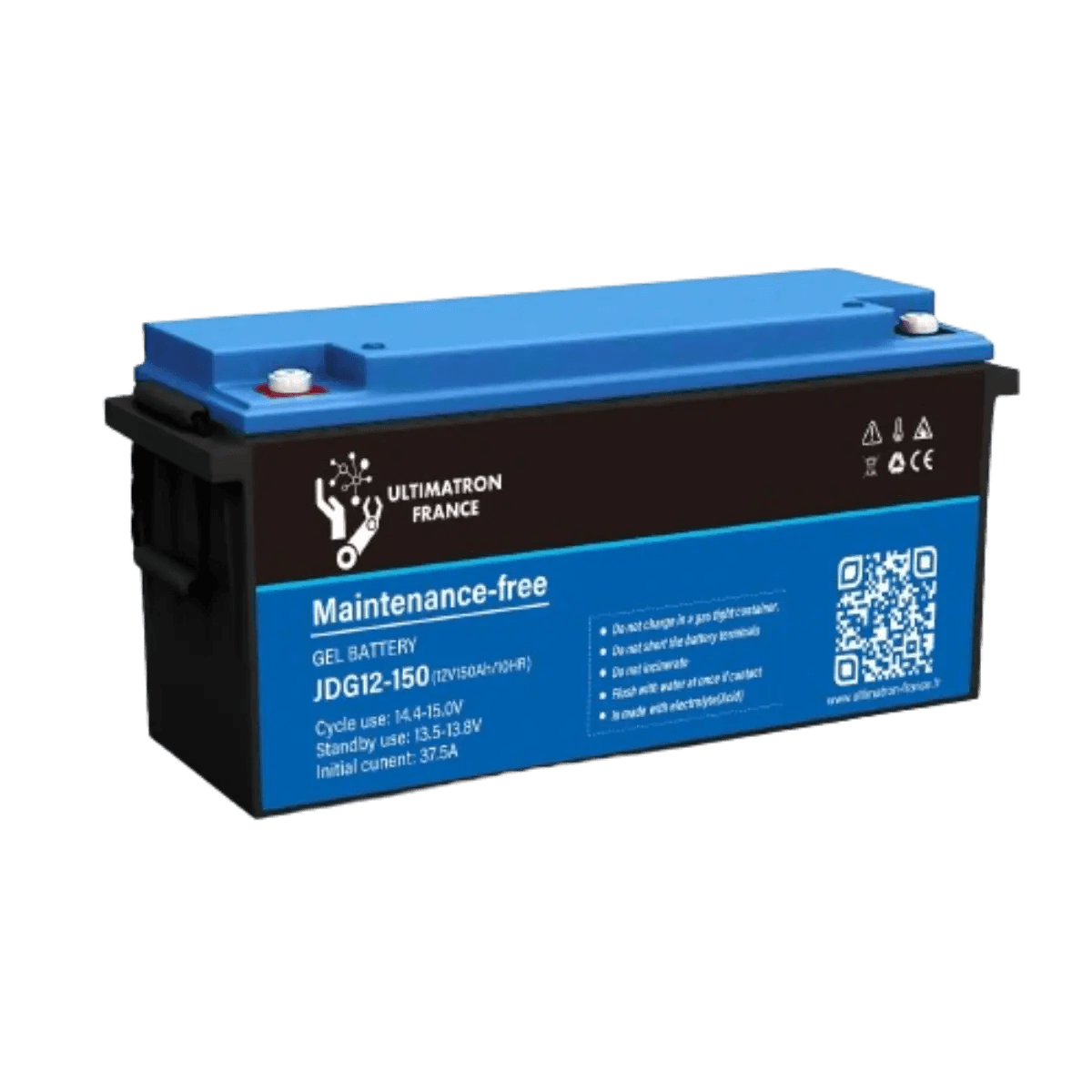 Batterie plomb GEL 12V - 150Ah - Série JDG - Accessoires Energie