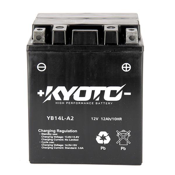 Kyoto - Batterie 12v, GB14L-A2 SLA-AGM - Sans Entretien - Prête à l'Emploi Accessoires Energie