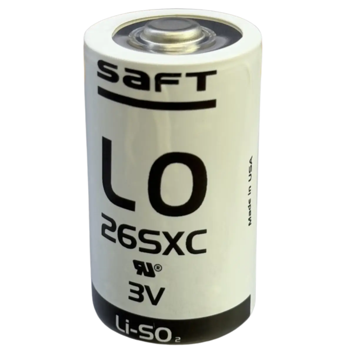 SAFT L026SXC Li-SO2 3V battery