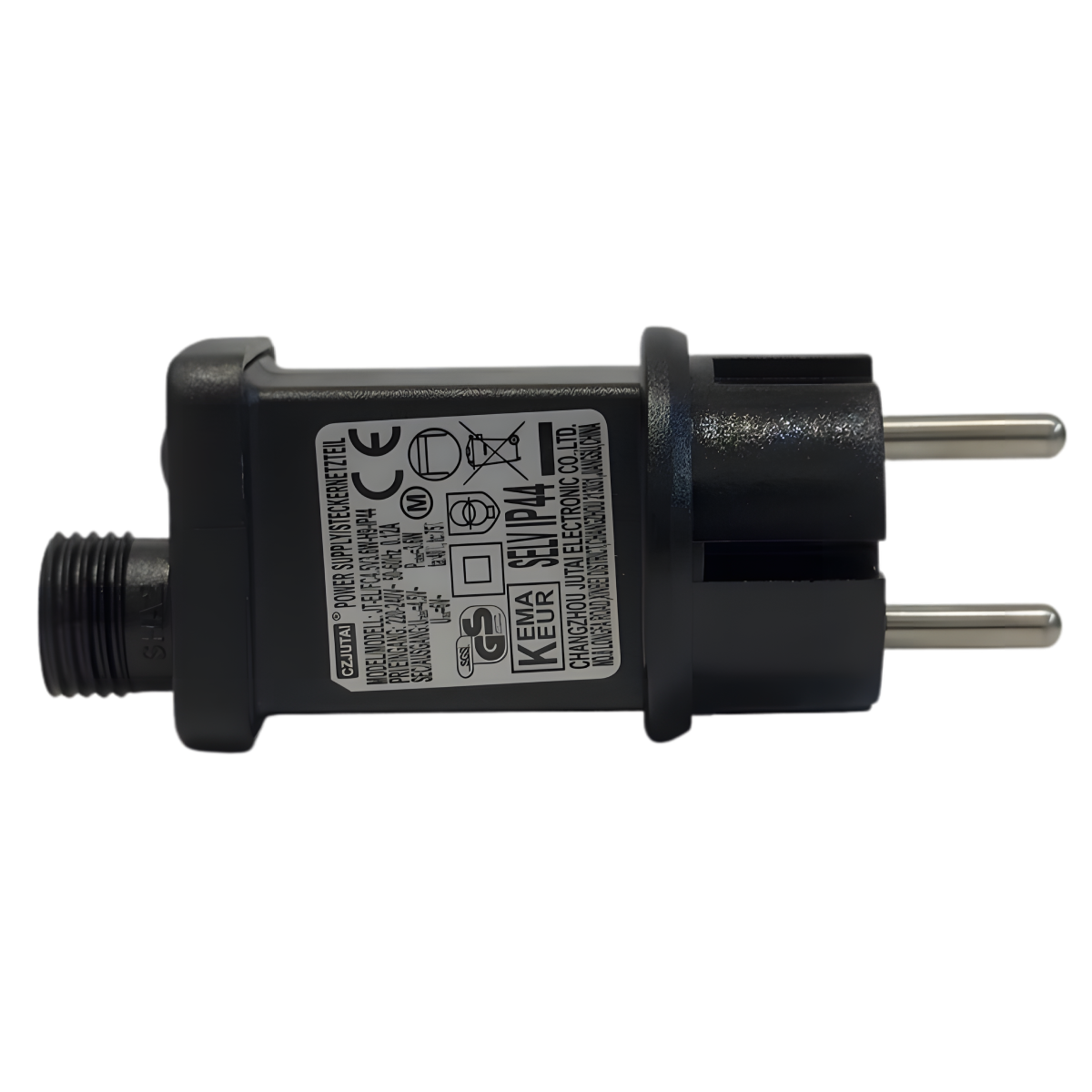 Alimentation pour guirlande LED 4.5V 3.6W IP44 – Connecteur 2 pins