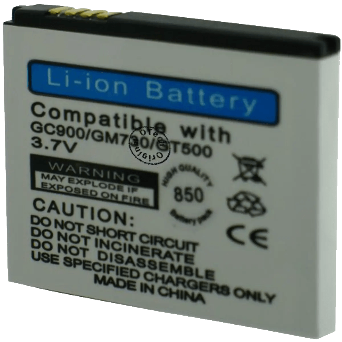Batterie pour téléphone portable LG UX700, GT500, GT505