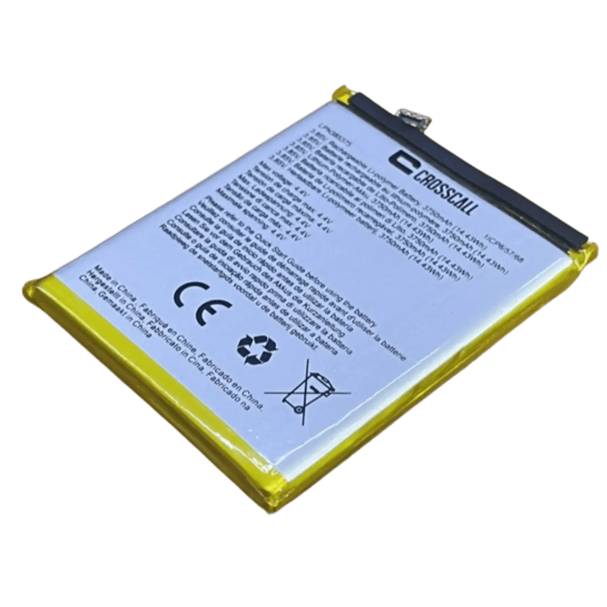 Batterie LPN385375 d'origine Pour téléphone Crosscall Core-X4