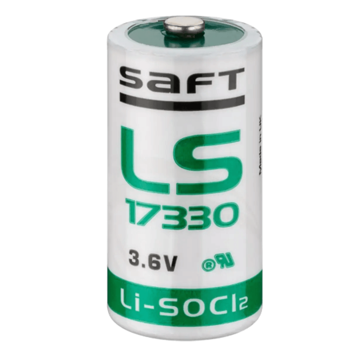 Pile LS17330 3.6V Saft, Lithium Thionyle Chloride, 2.1Ah