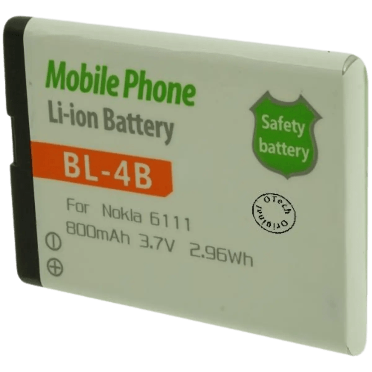 Batterie BL-4B pour téléphone portable Nokia 26XX, 73XX