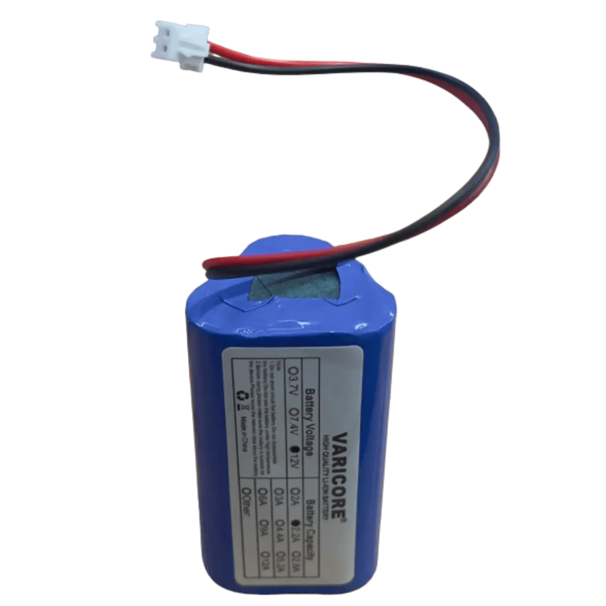 Batterie rechargeable 12v 2.2A