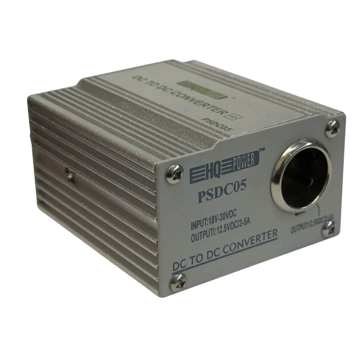 Convertisseur de tension 24V vers 12V DC – 5A pour véhicules poids lourds, camions et camping-cars