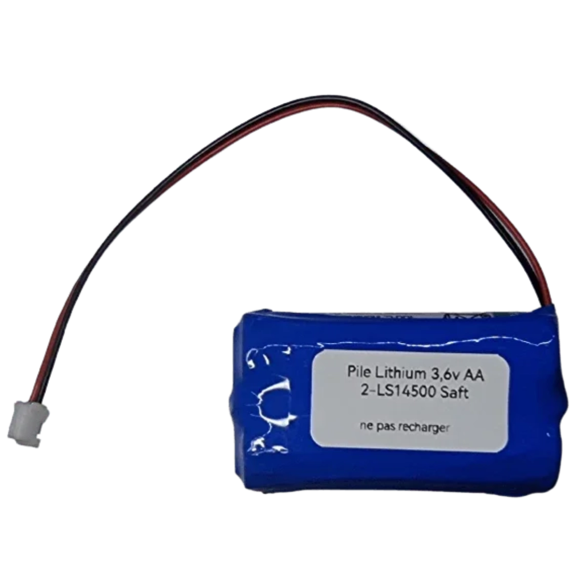 Pack de deux cellules LS14500 montées en parallèle 1S2P