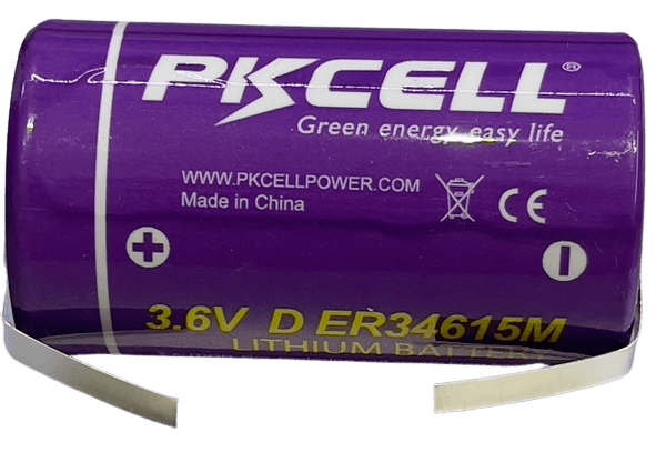 Pile Lithium 3,6v ER34615M D avec languettes à souder Accessoires Energie