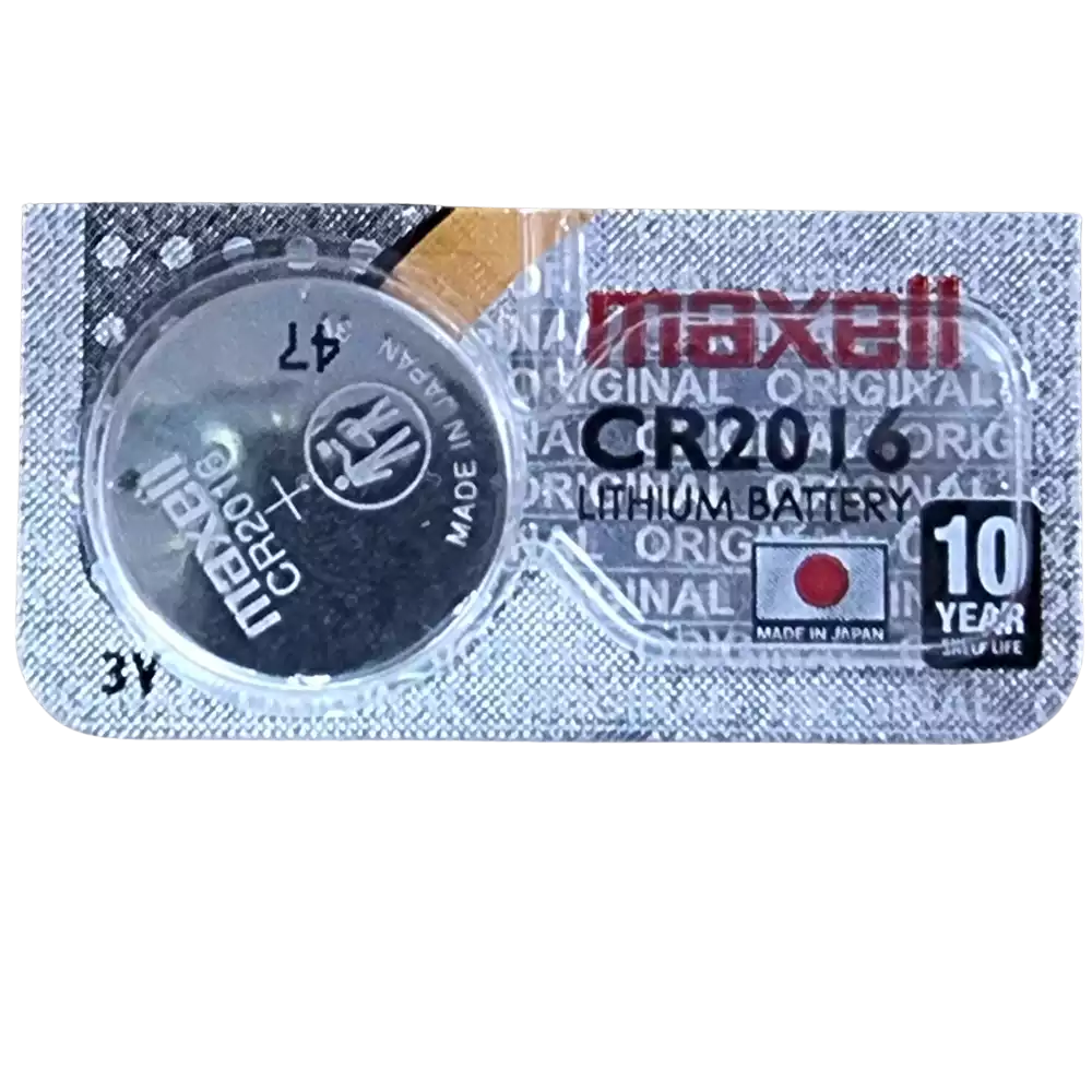 Pile CR2016 Maxell 3V lithium – DL2016 ECR2016 – Vendue à l’unité