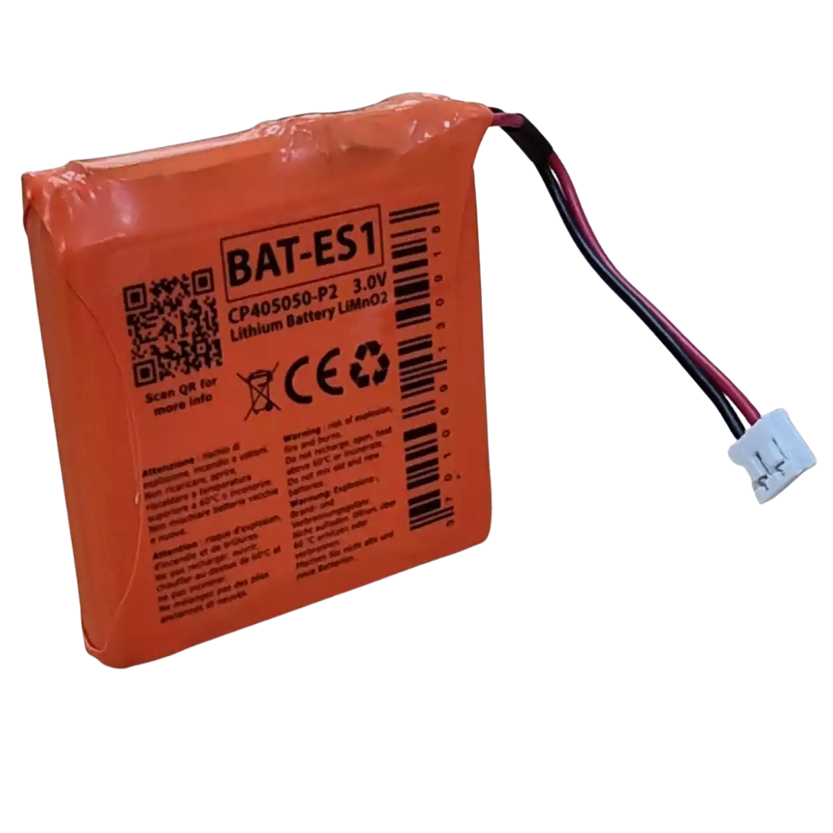 BATT-ES1 Pyronix avec connecteur pour alarme Enforcer