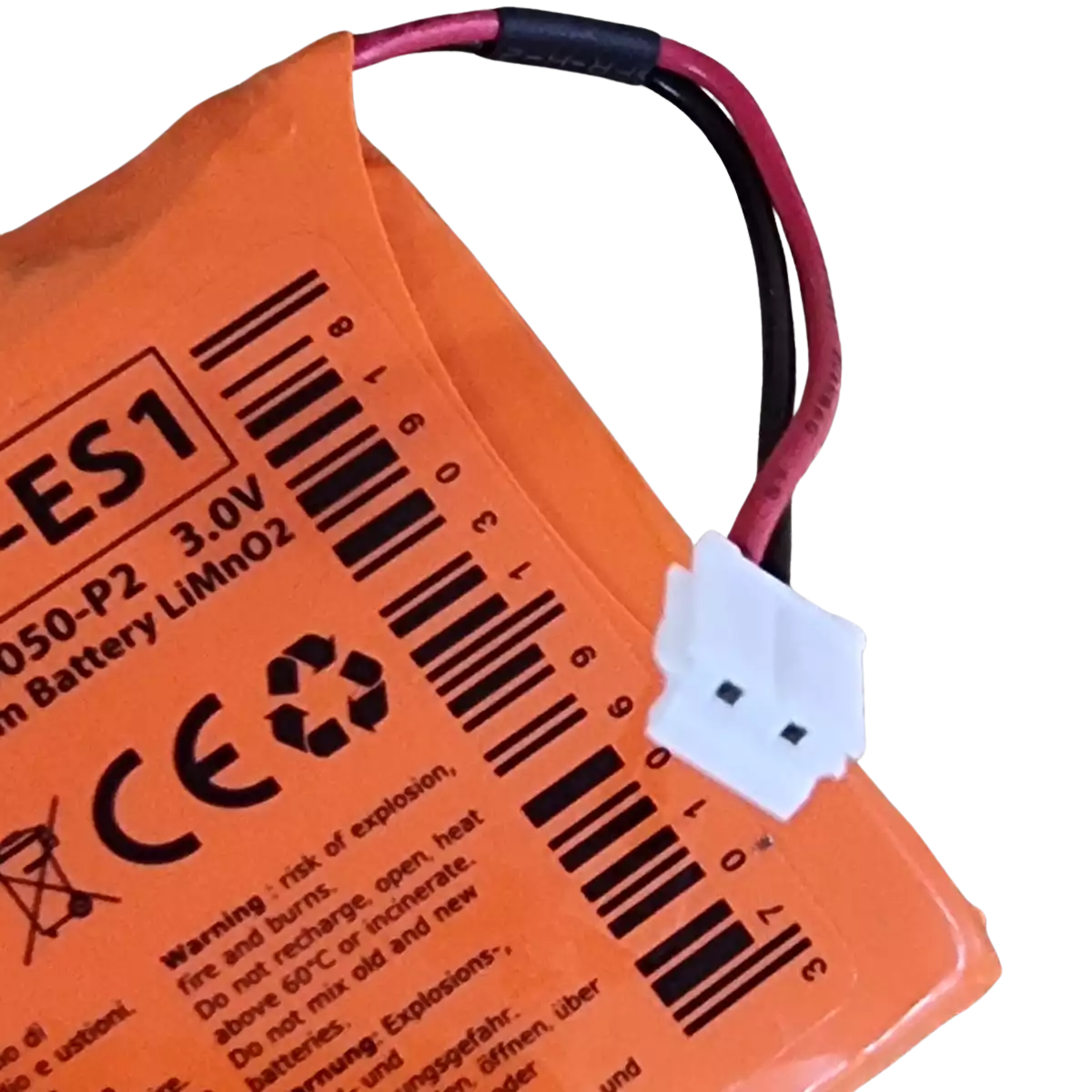 Pile lithium 3 V 4 Ah pour Pyronix DeltaBell BATT-ES1