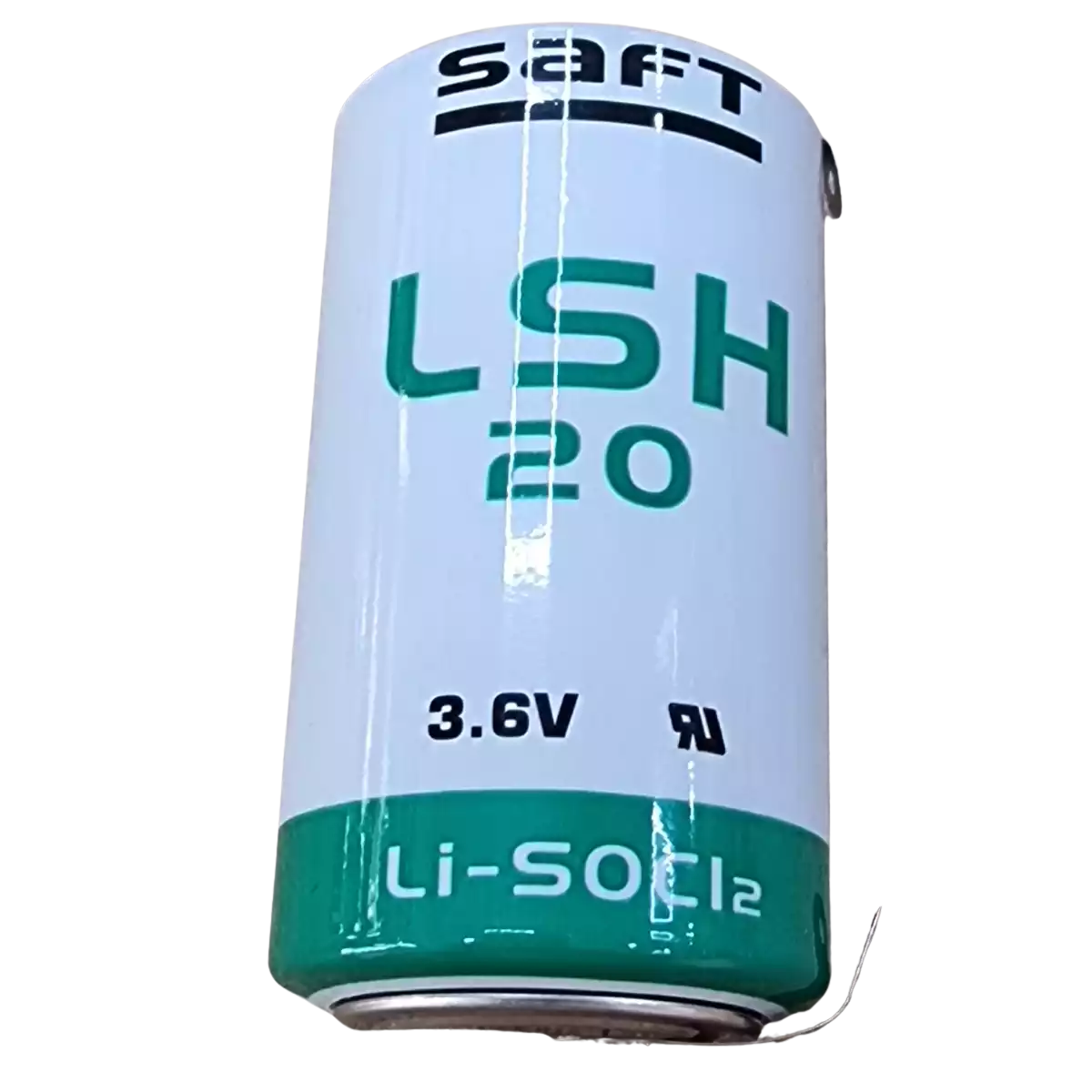 Pile SAFT LSH20 CNR 3,6 V 13 Ah avec languettes