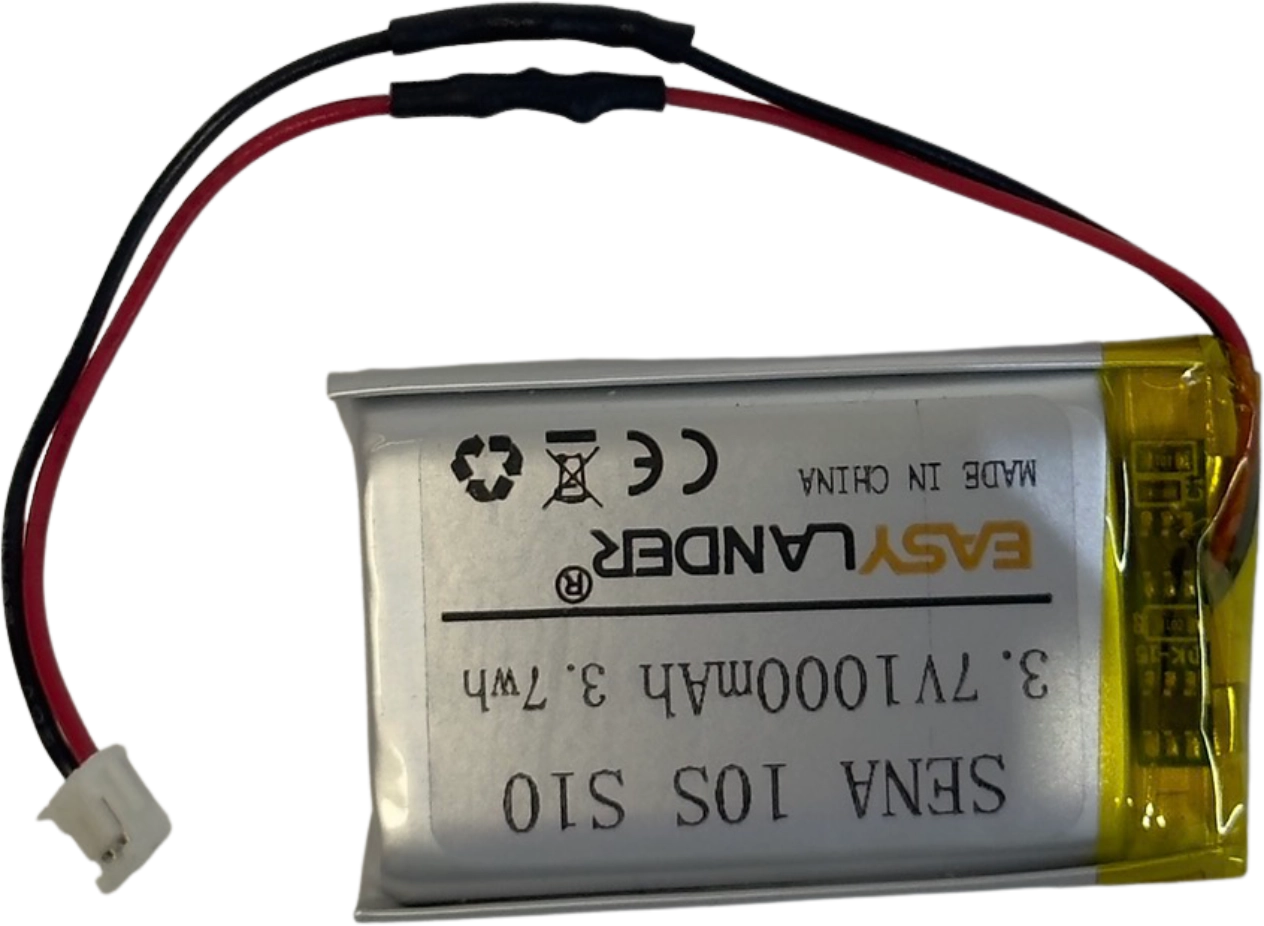 Batterie Li-ion 3.7V 1000mAh – Compatible Sena 10S / 20S / 20S EVO / 30K – Remplace XK 752439