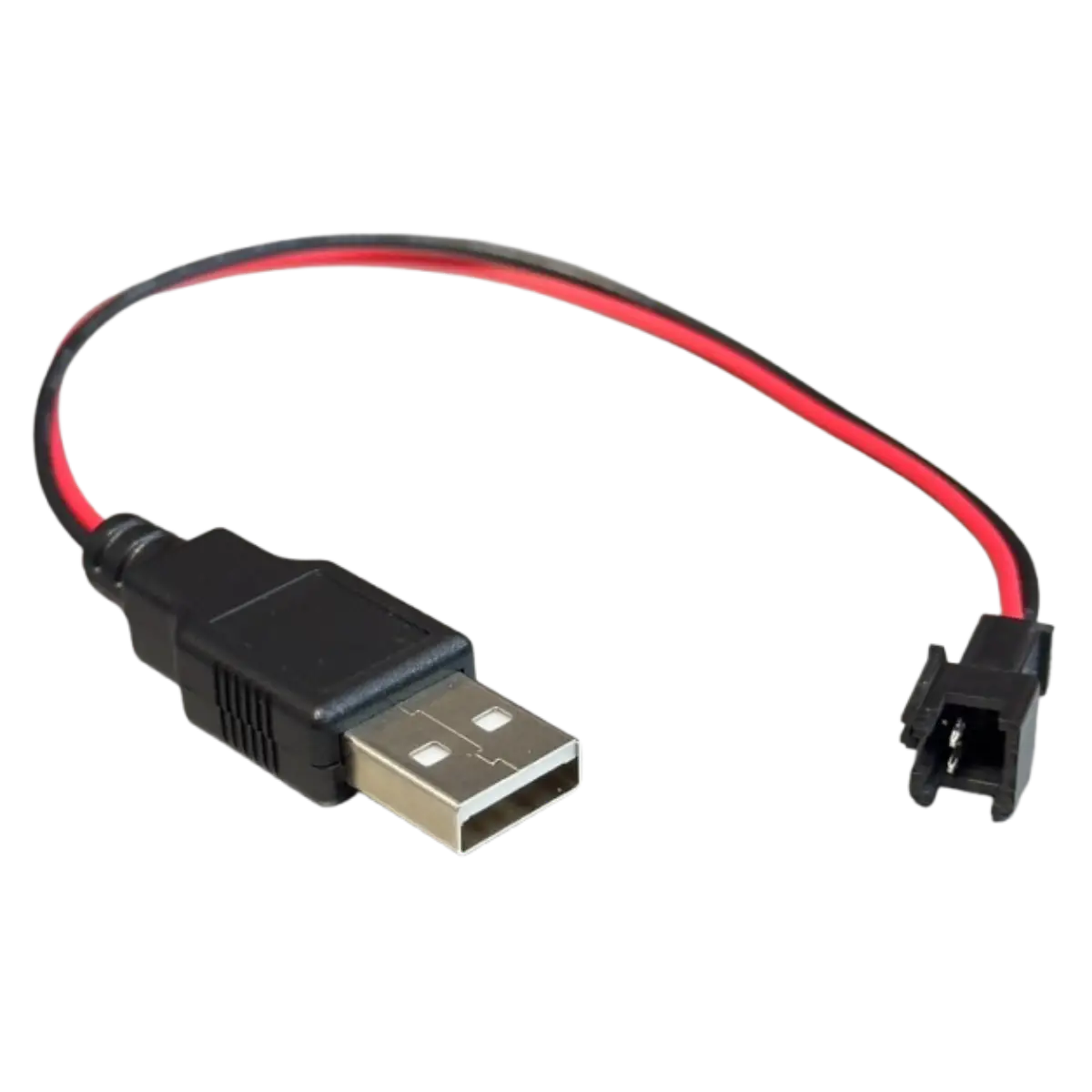 Cäble USB 5V vers SM2.54 2PIN mâle 20CM