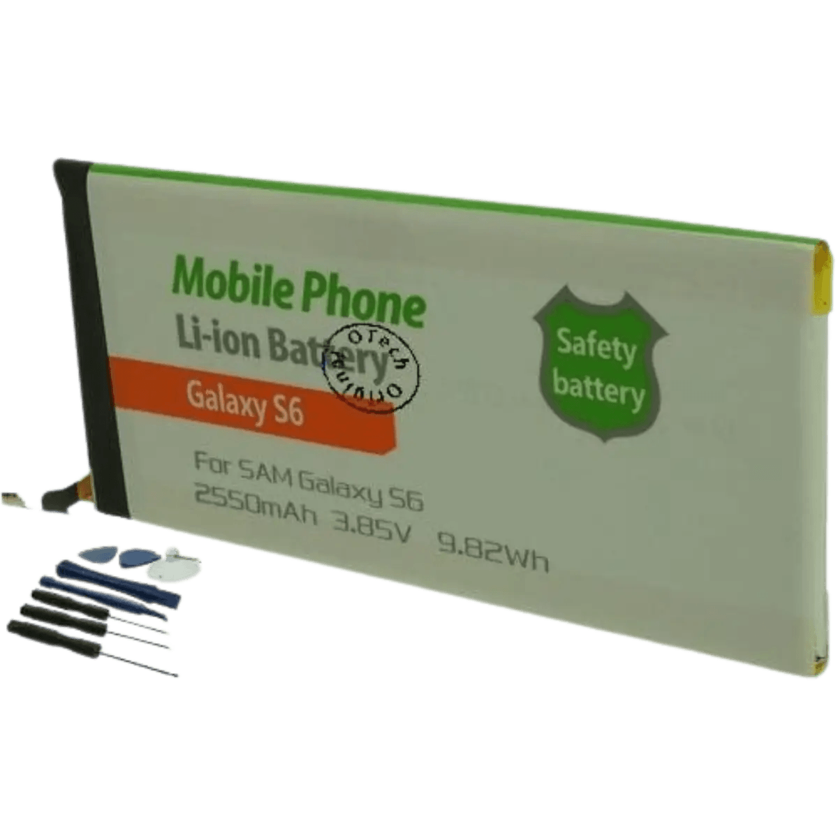 Batterie pour mobile Samsung Galaxy S6 (avec Outils)