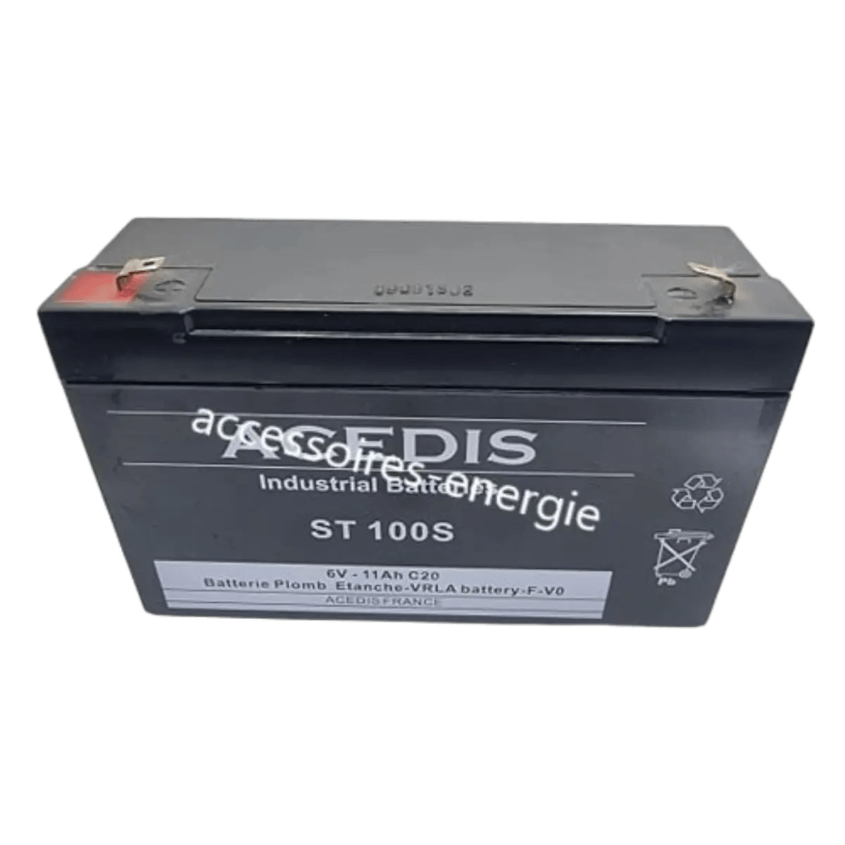 Batterie Plomb ST100S 6v 11Ah