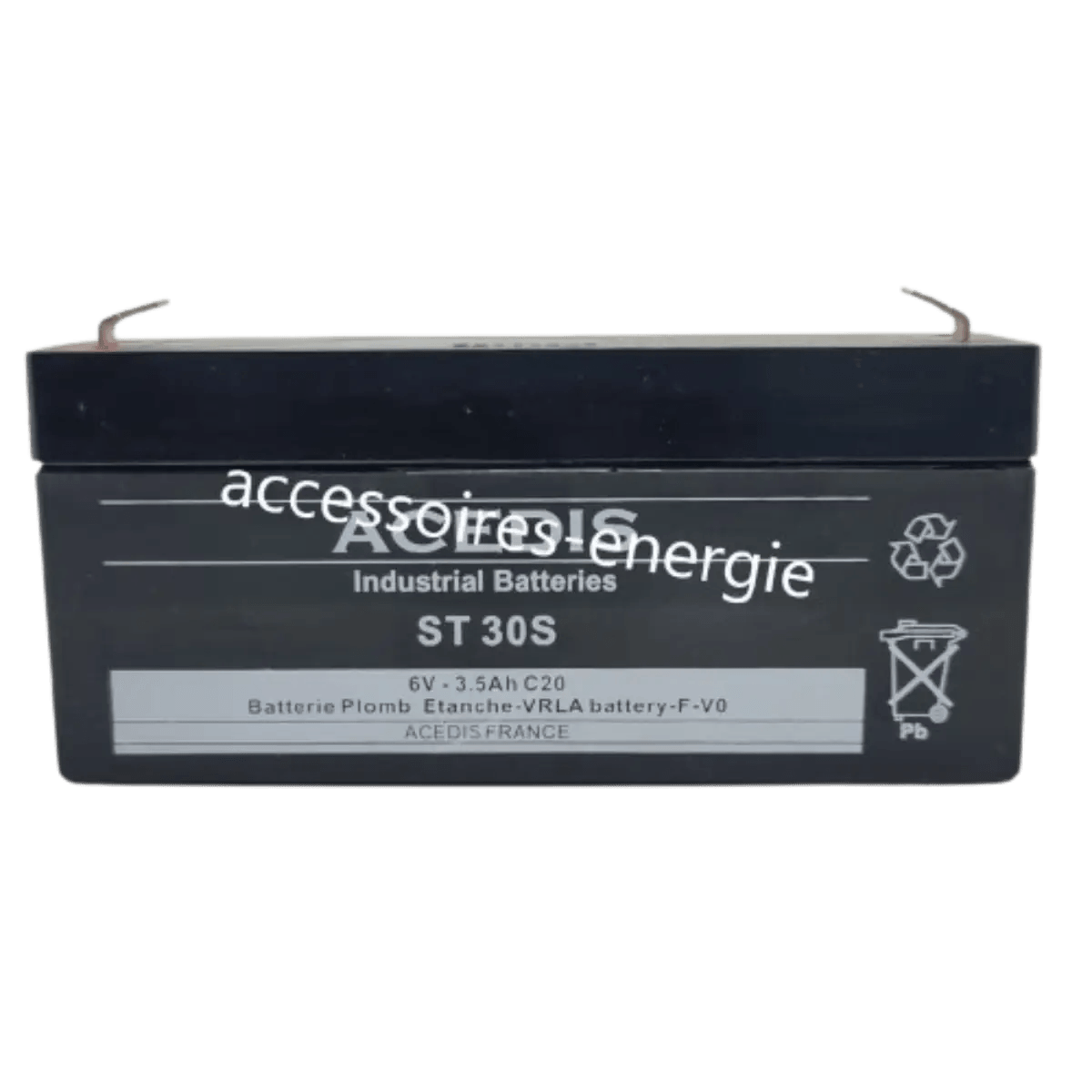 Batterie Plomb ST30S  6v 3.5Ah
