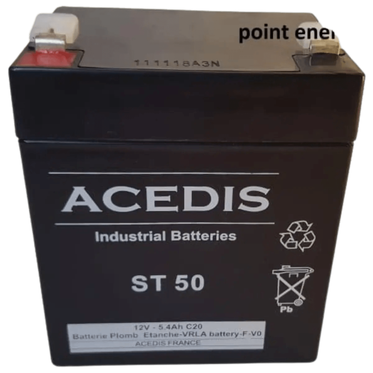 Batterie Plomb 12V 5.4Ah ST50