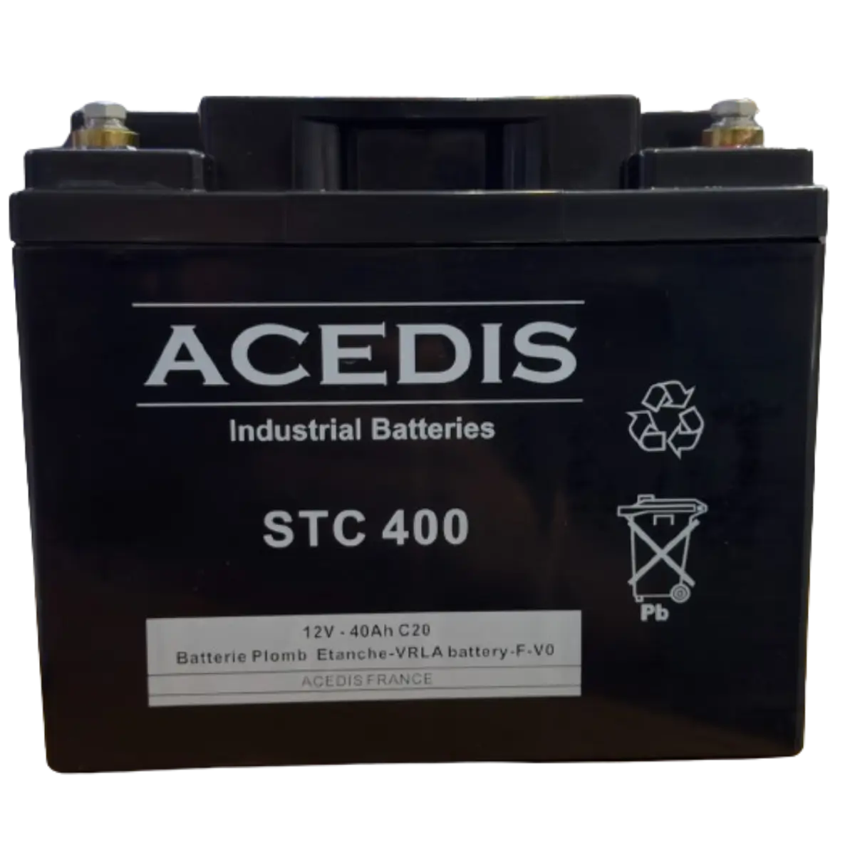 Batterie Plomb 12V 40Ah STC400
