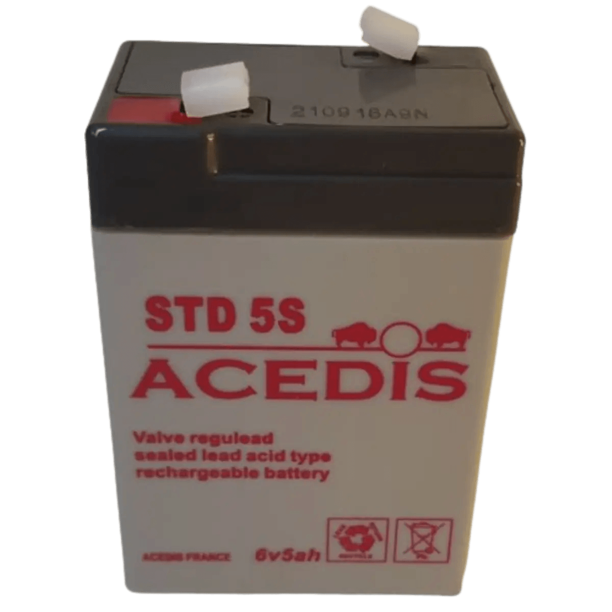 Batterie Plomb STD5S 6v 5Ah