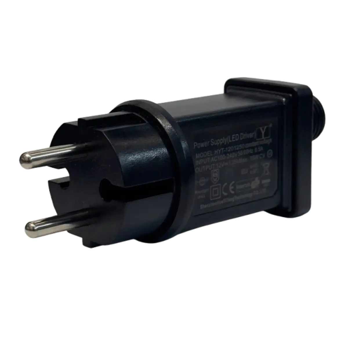 Transformateur secteur 12V – 15W pour guirlandes de décoration et de Noël