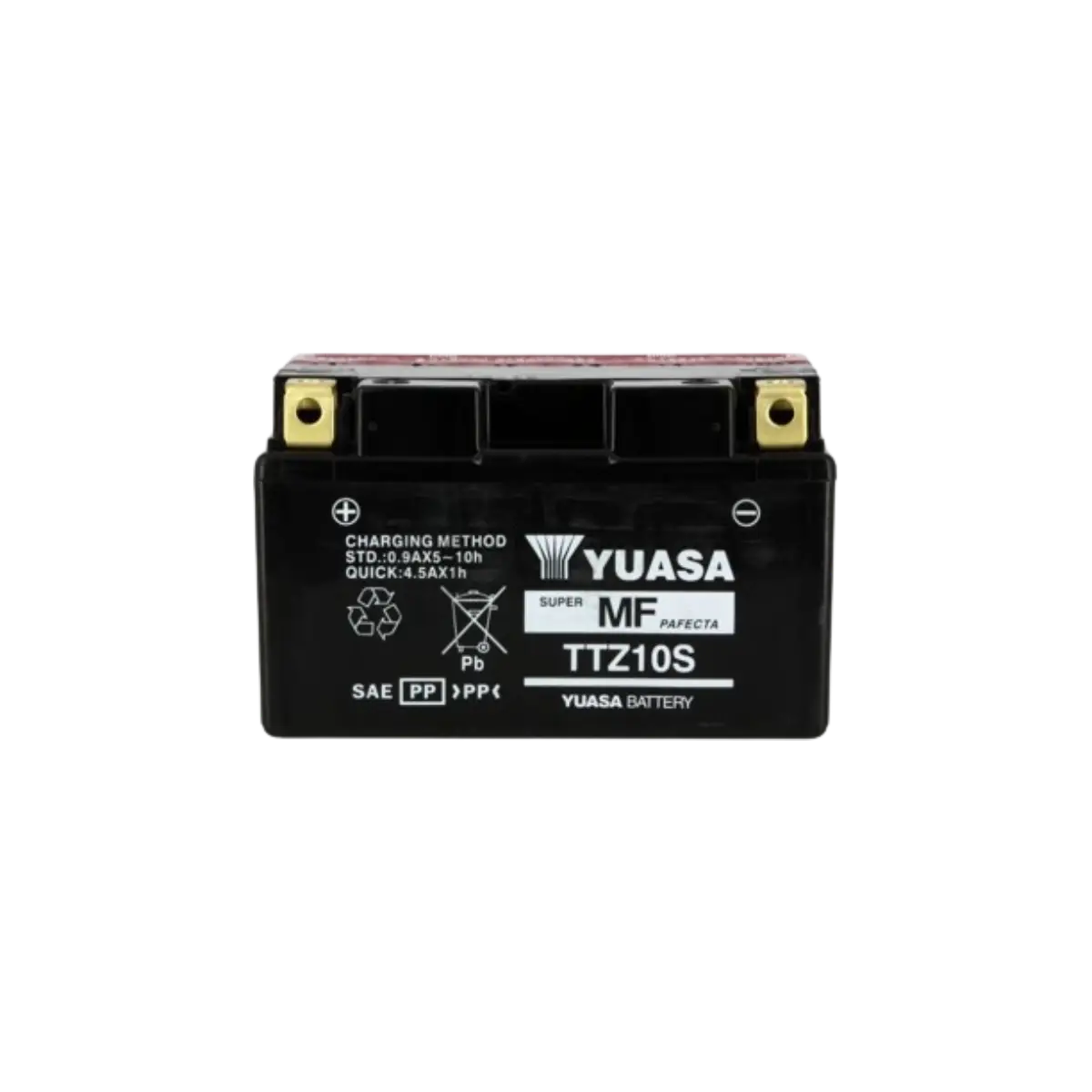 Yuasa - Batterie TTZ10-S AGM - Sans entretien - Livrée avec pack acide