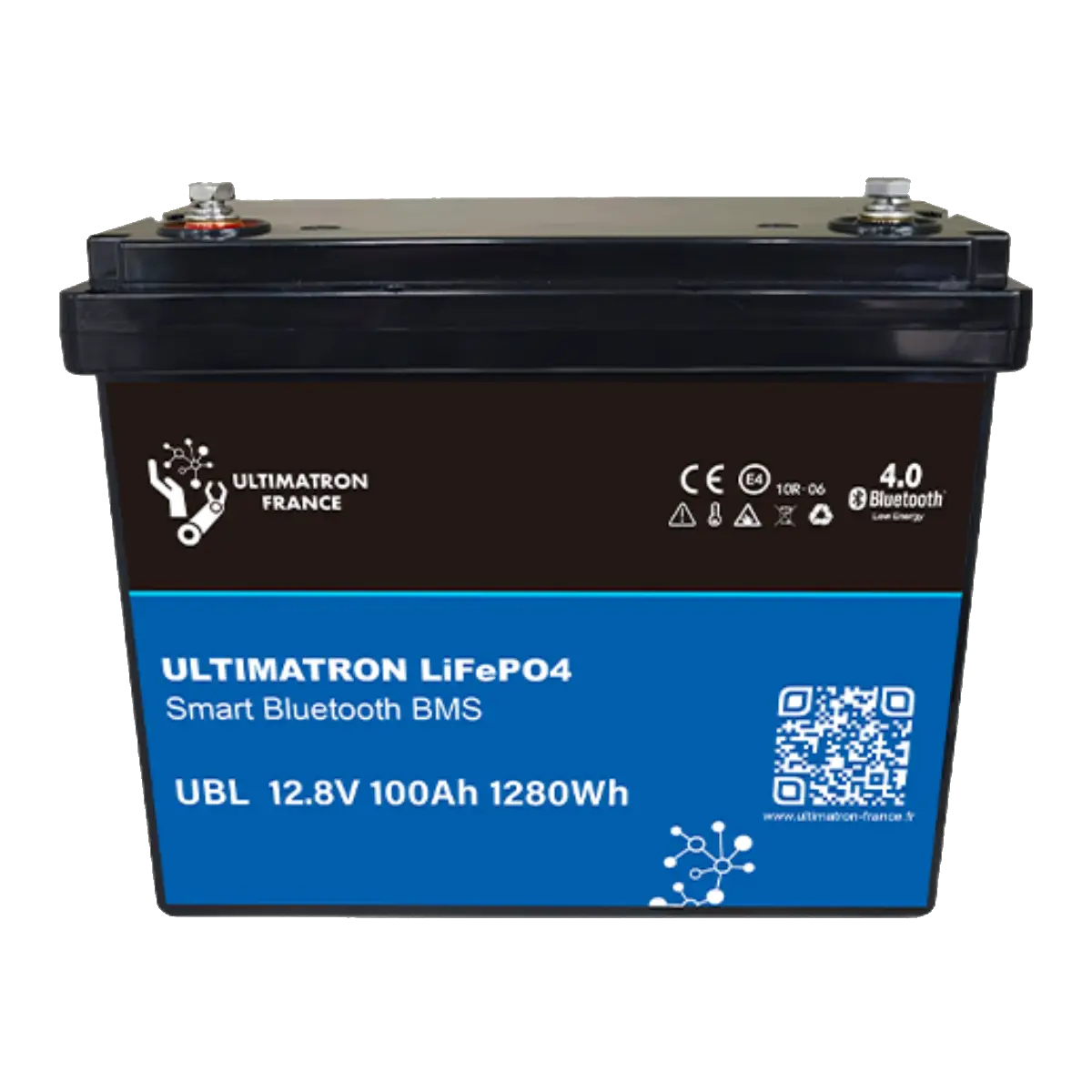 Batterie connectée Lithium LiFePO4 12V 100Ah, série UBL PRO