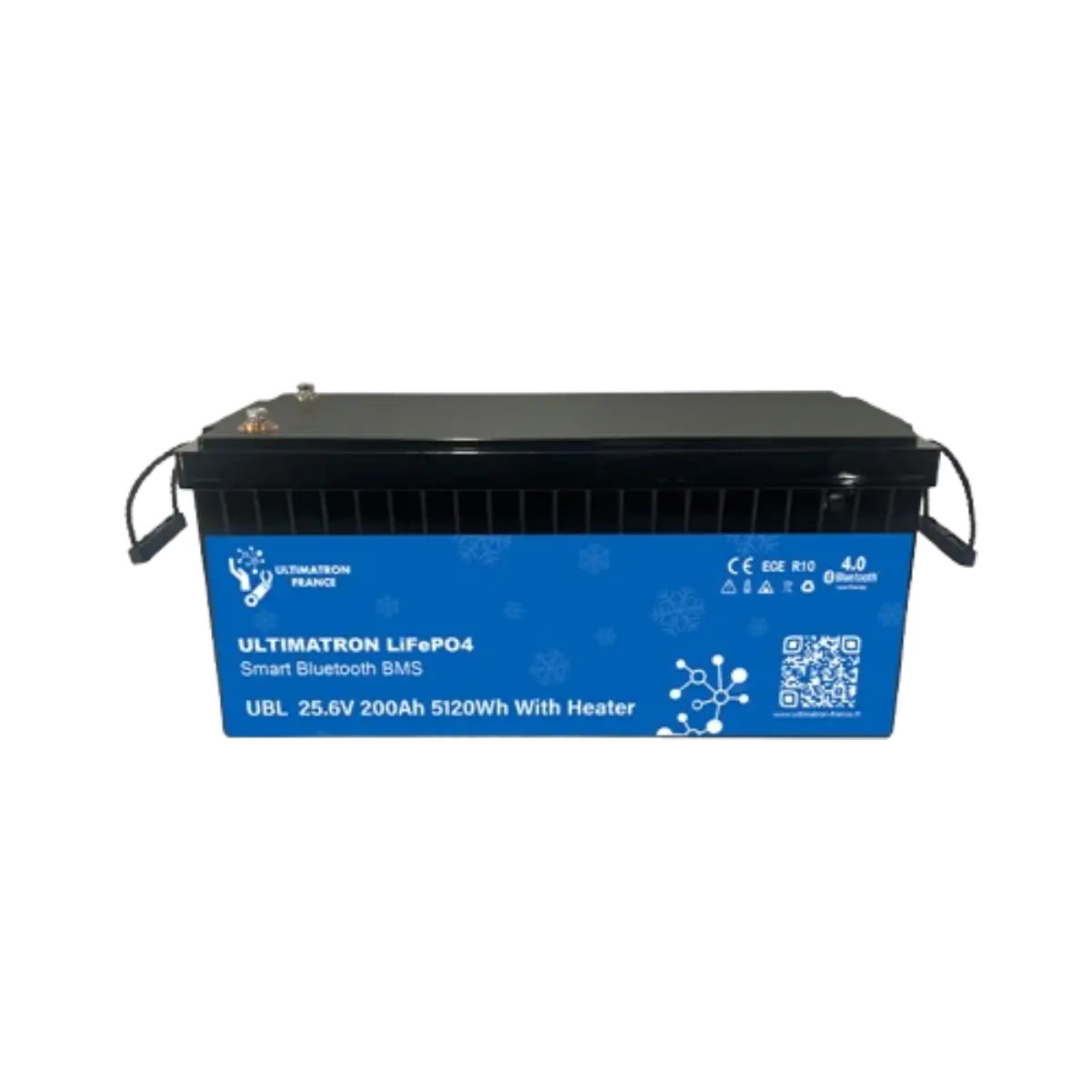 Batterie connectée Lithium LiFePO4 24V 200Ah avec chauffage, série UBL