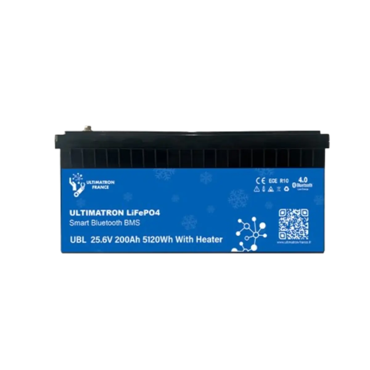 Batterie connectée Lithium LiFePO4 24V 200Ah avec chauffage, série UBL