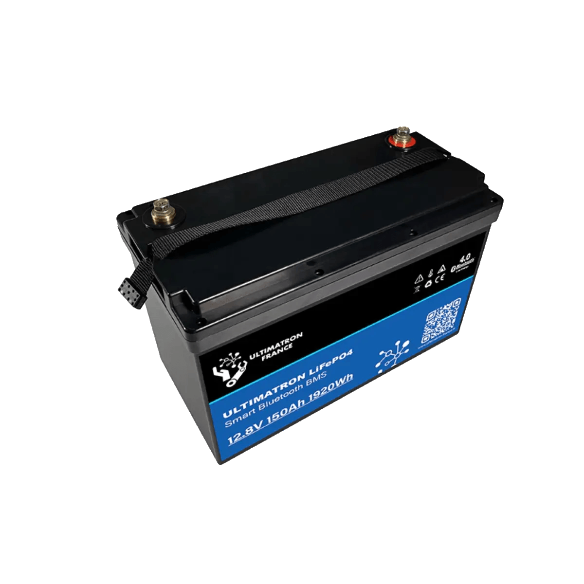 Batterie connectée Lithium LiFePO4 12V 150Ah, série UBL PRO