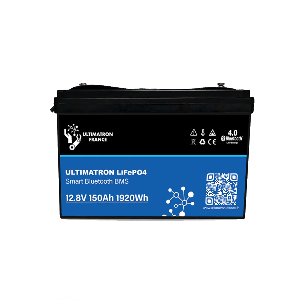 Batterie connectée Lithium LiFePO4 12V 150Ah, série UBL PRO