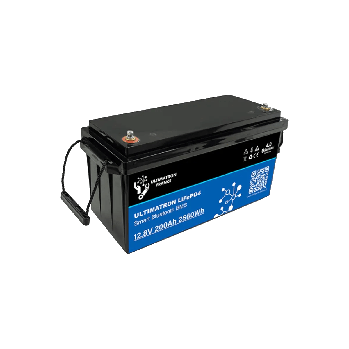 Batterie connectée Lithium LiFePO4 12V 200Ah, série UBL PRO