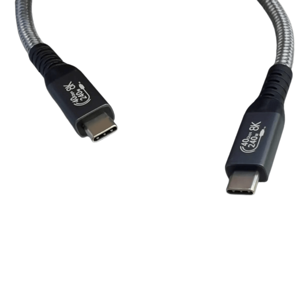 Câble USB-C vers USB-C 240W 8K 40Gbps USB4 2M