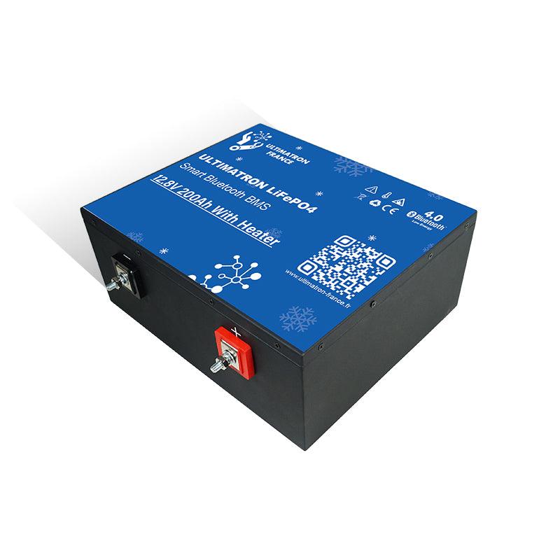 Batterie connectée Lithium LiFePO4 12V 200Ah avec chauffage intégré, série ULM