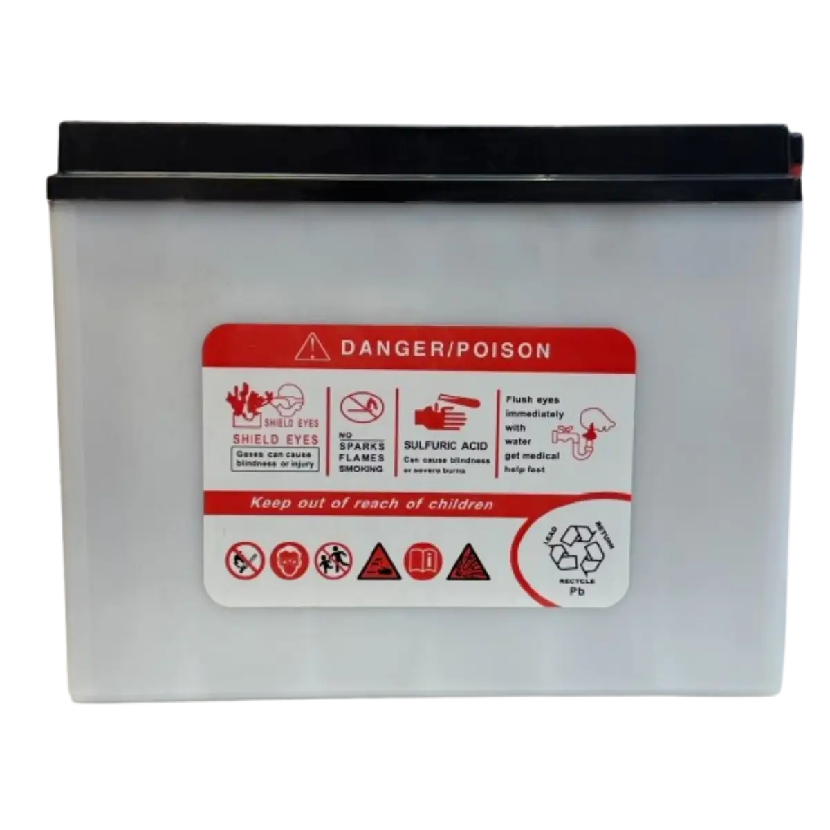 Kyoto - Batterie YB16AL-A2 avec entretien, livrée avec Pack Acide