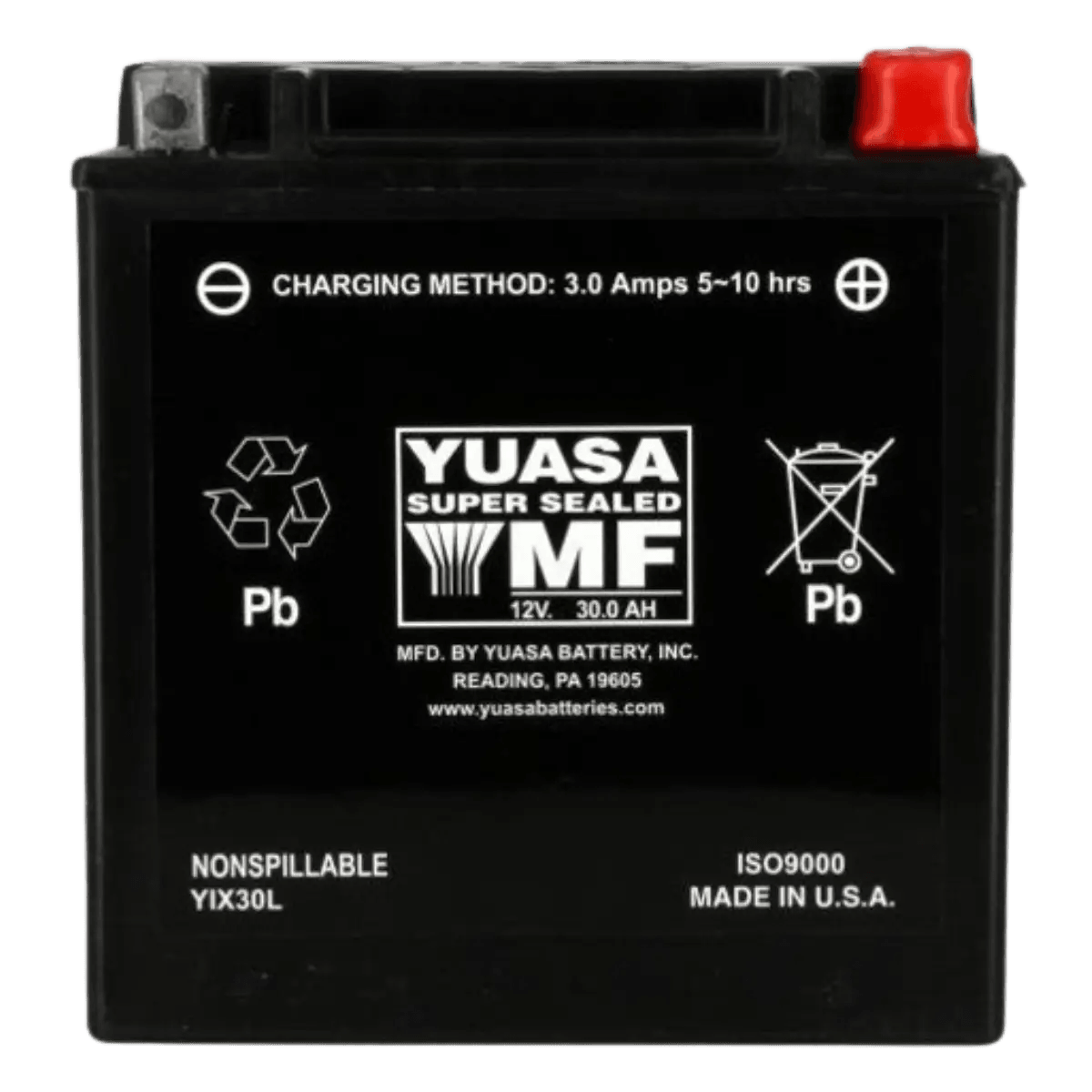 Yuasa - Batterie YIX30L AGM
