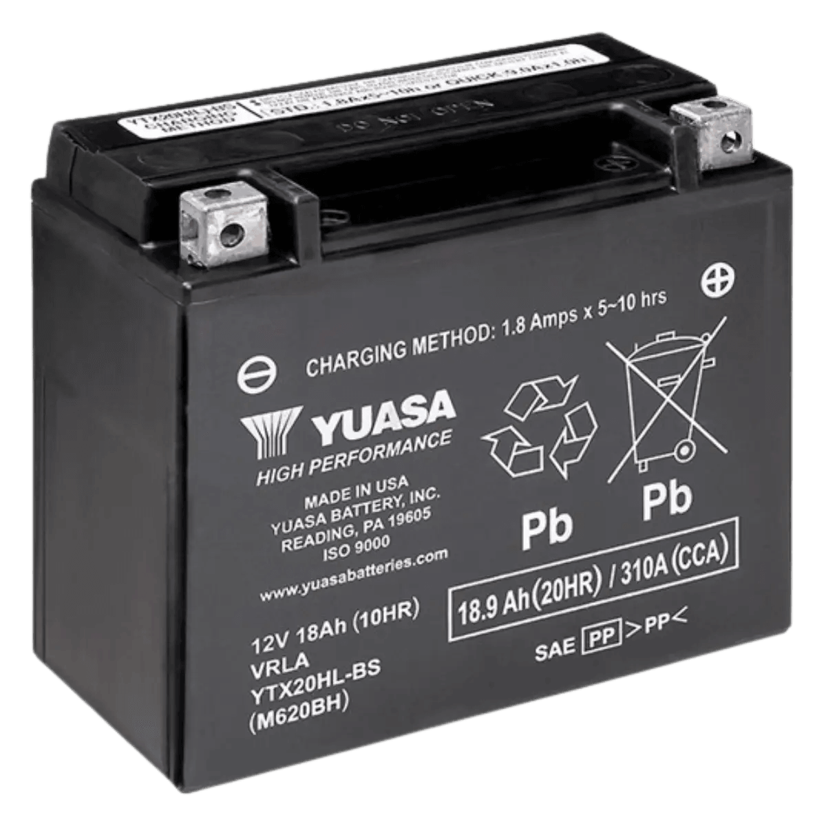 Yuasa - Batterie YTX20HL SLA AGM