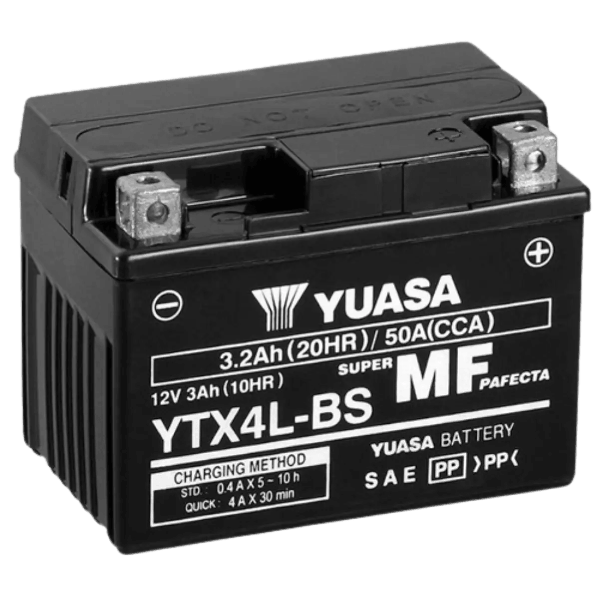 Yuasa - Batterie YTX4L SLA - AGM