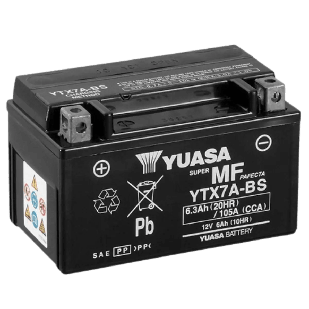 Yuasa - Batterie YTX7A SLA AGM