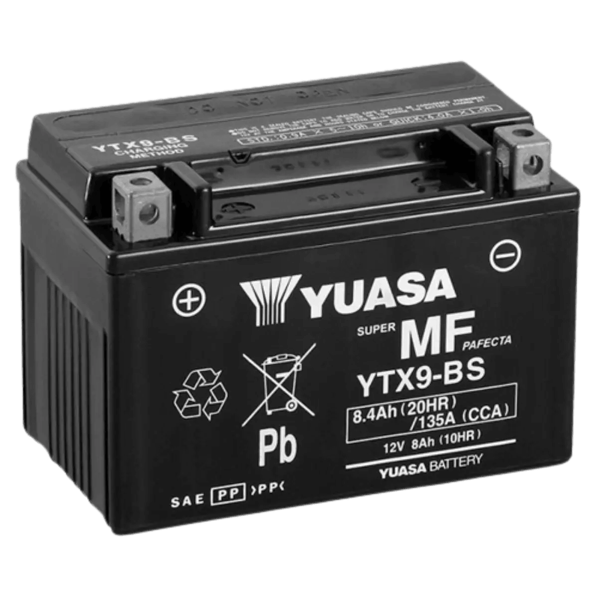 Yuasa - Batterie YTX9 SLA AGM