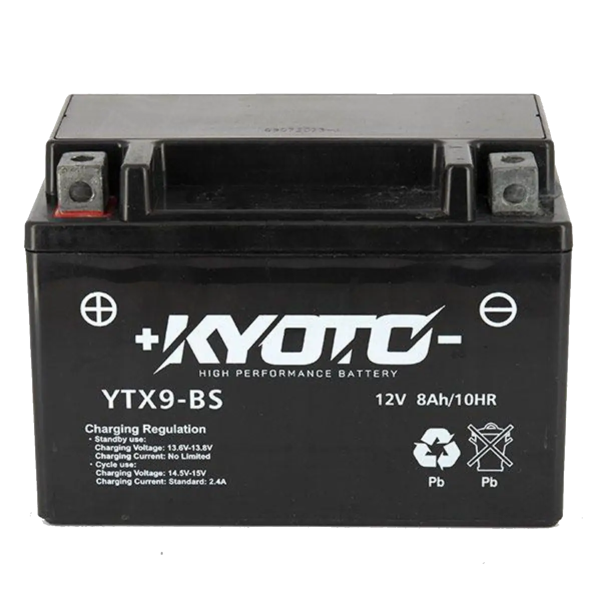 Kyoto - Batterie YTX9-BS SLA-AGM - Sans Entretien - Prête à l'Emploi