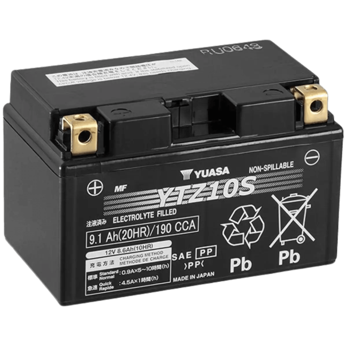 Yuasa - Batterie YTZ10-S SLA-AGM Accessoires Energie
