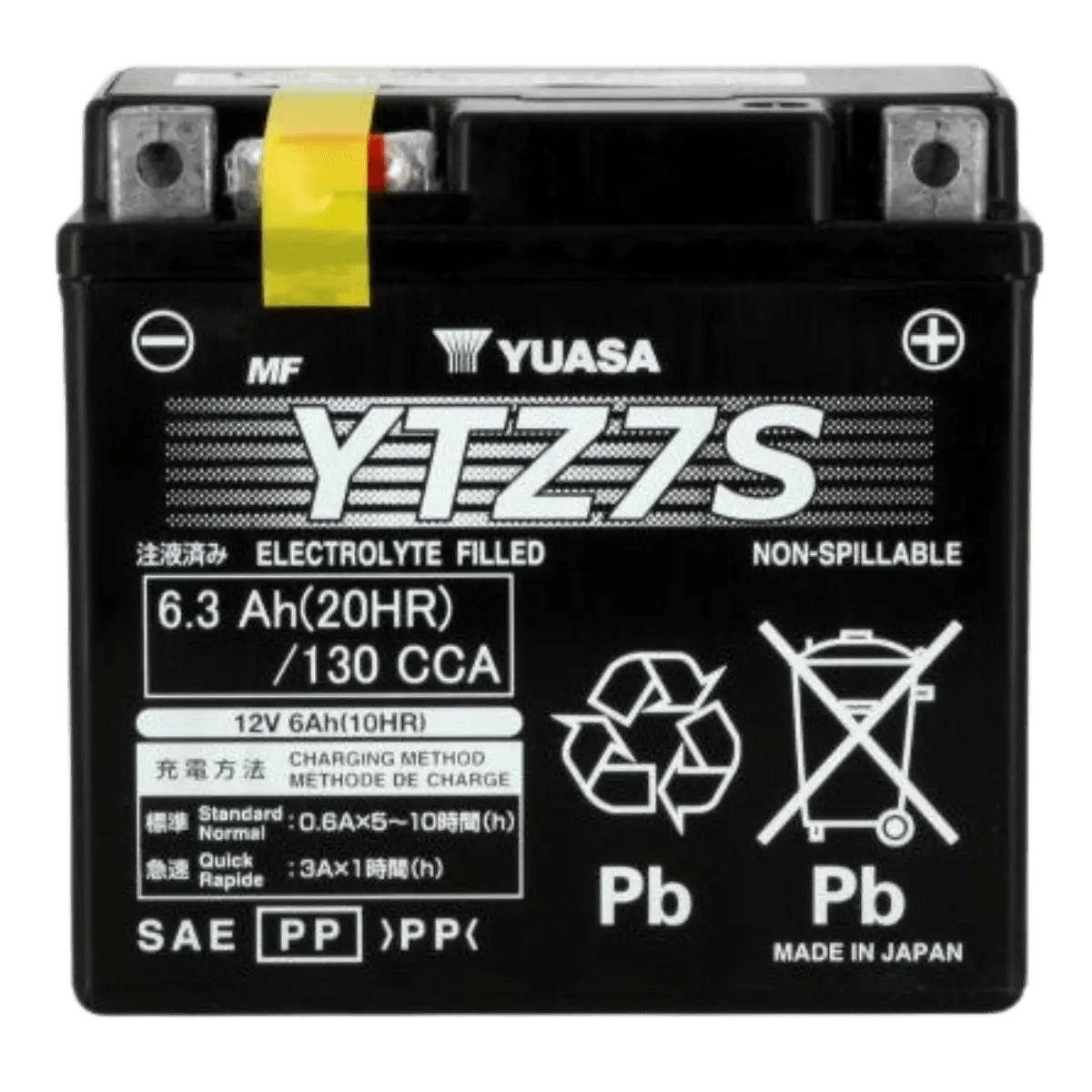 Yuasa - Batterie YTZ7-S SLA-AGM